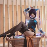 神楽坂真冬《第三季 序号6：《極楽の氷》FGO杨贵妃&企鹅莉莉丝》主题写真：150张全套美图，含3个视频