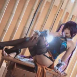 神楽坂真冬《第三季 序号6：《極楽の氷》FGO杨贵妃&企鹅莉莉丝》主题写真：150张全套美图，含3个视频