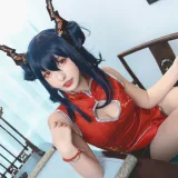 神楽坂真冬《第三季 序号7：《刀ノ語》陈&妖刀姬cos》主题写真：150张全套美图，含3个视频