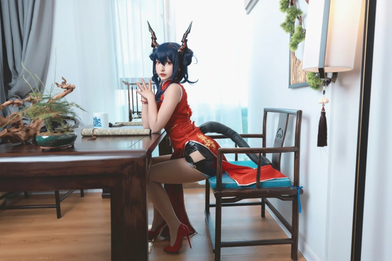 神楽坂真冬《第三季 序号7：《刀ノ語》陈&妖刀姬cos》主题写真：150张全套美图，含3个视频