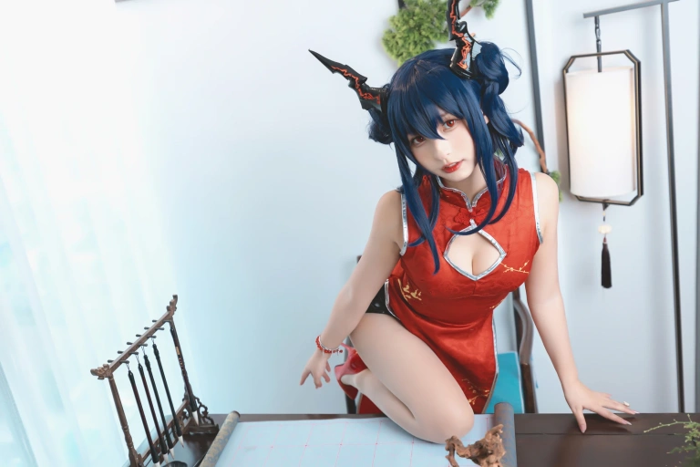 神楽坂真冬《第三季 序号7：《刀ノ語》陈&妖刀姬cos》主题写真：150张全套美图，含3个视频