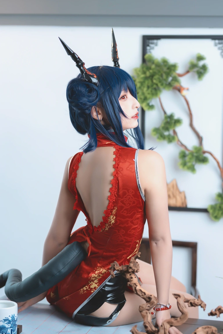 神楽坂真冬《第三季 序号7：《刀ノ語》陈&妖刀姬cos》主题写真：150张全套美图，含3个视频