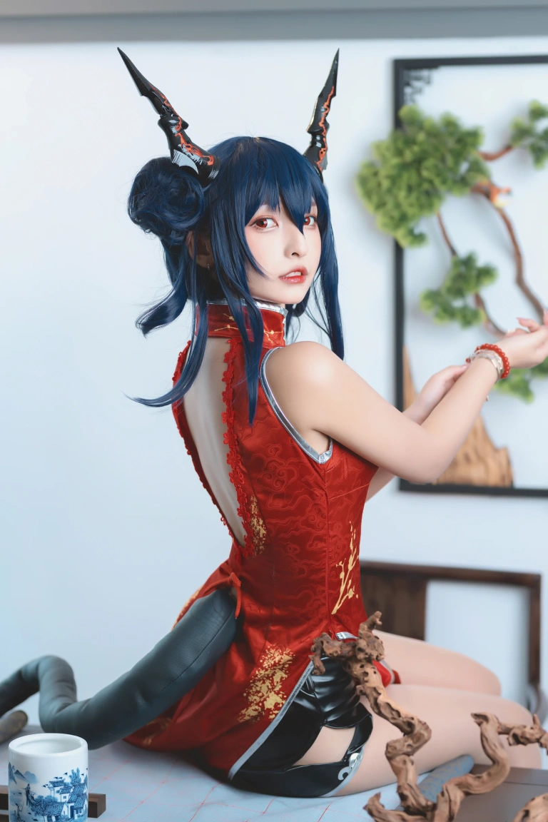 神楽坂真冬《第三季 序号7：《刀ノ語》陈&妖刀姬cos》主题写真：150张全套美图，含3个视频