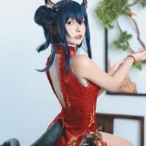 神楽坂真冬《第三季 序号7：《刀ノ語》陈&妖刀姬cos》主题写真：150张全套美图，含3个视频
