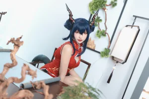 神楽坂真冬《第三季 序号7：《刀ノ語》陈&妖刀姬cos》主题写真：150张全套美图，含3个视频