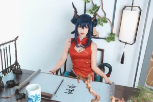 神楽坂真冬《第三季 序号7：《刀ノ語》陈&妖刀姬cos》主题写真：150张全套美图，含3个视频