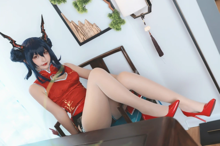 神楽坂真冬《第三季 序号7：《刀ノ語》陈&妖刀姬cos》主题写真：150张全套美图，含3个视频