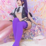 神楽坂真冬《第三季 序号8：《色の香り》黛玉&小恶魔》主题写真：150张全套美图，含3个视频