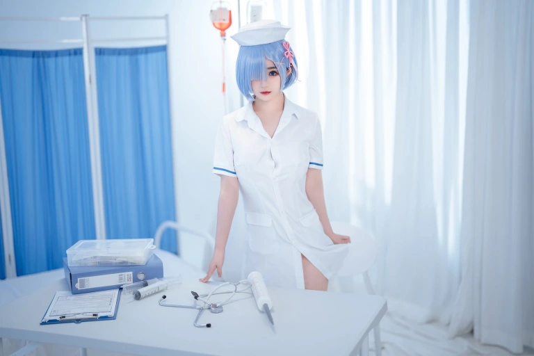 桜井宁宁《雷姆护士》主题写真：108张全套美图