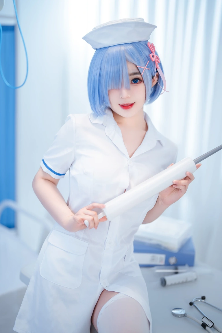 桜井宁宁《雷姆护士》主题写真：108张全套美图