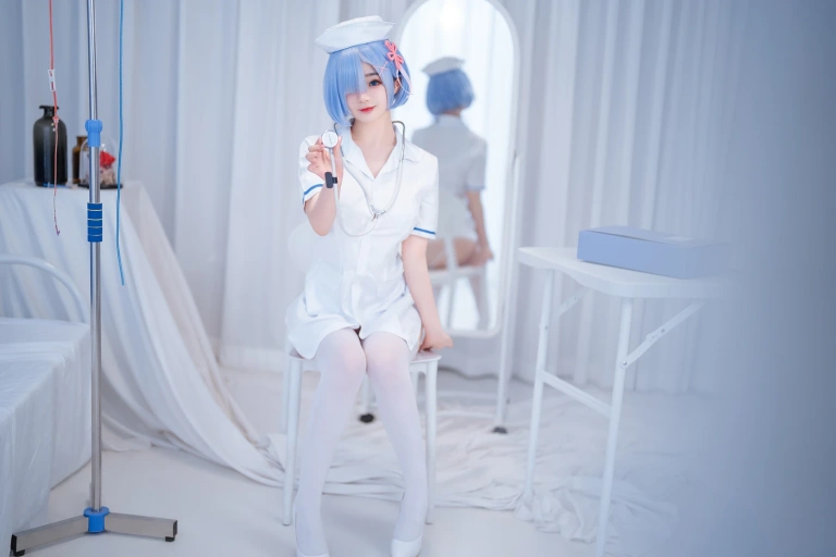 桜井宁宁《雷姆护士》主题写真：108张全套美图