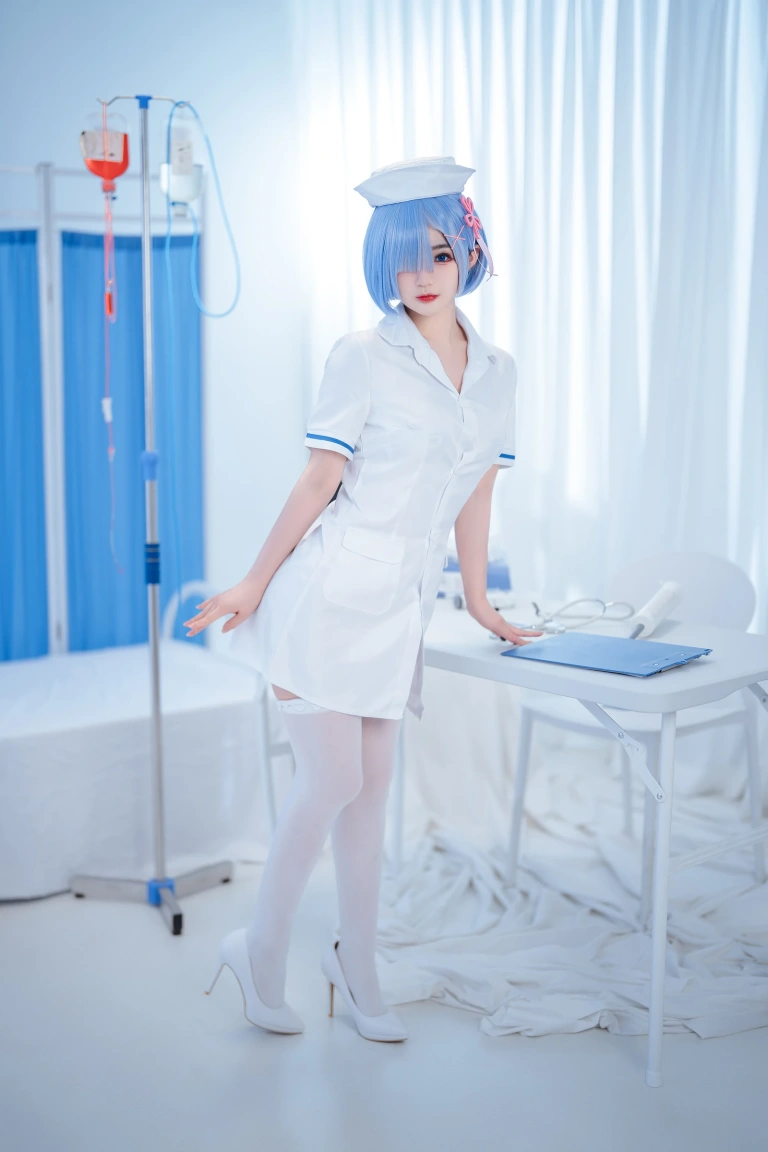 桜井宁宁《雷姆护士》主题写真：108张全套美图