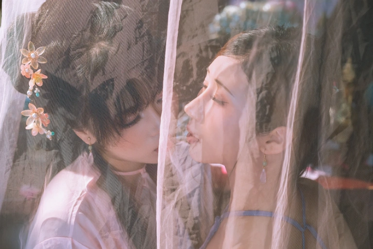 轩萧学姐&奶桃桃《NO.59 – 朝开暮落 下》主题写真：117张全套美图，含5个视频