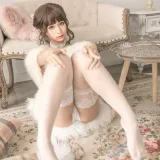 蠢沫沫《新毛披肩套》主题写真：40张全套美图