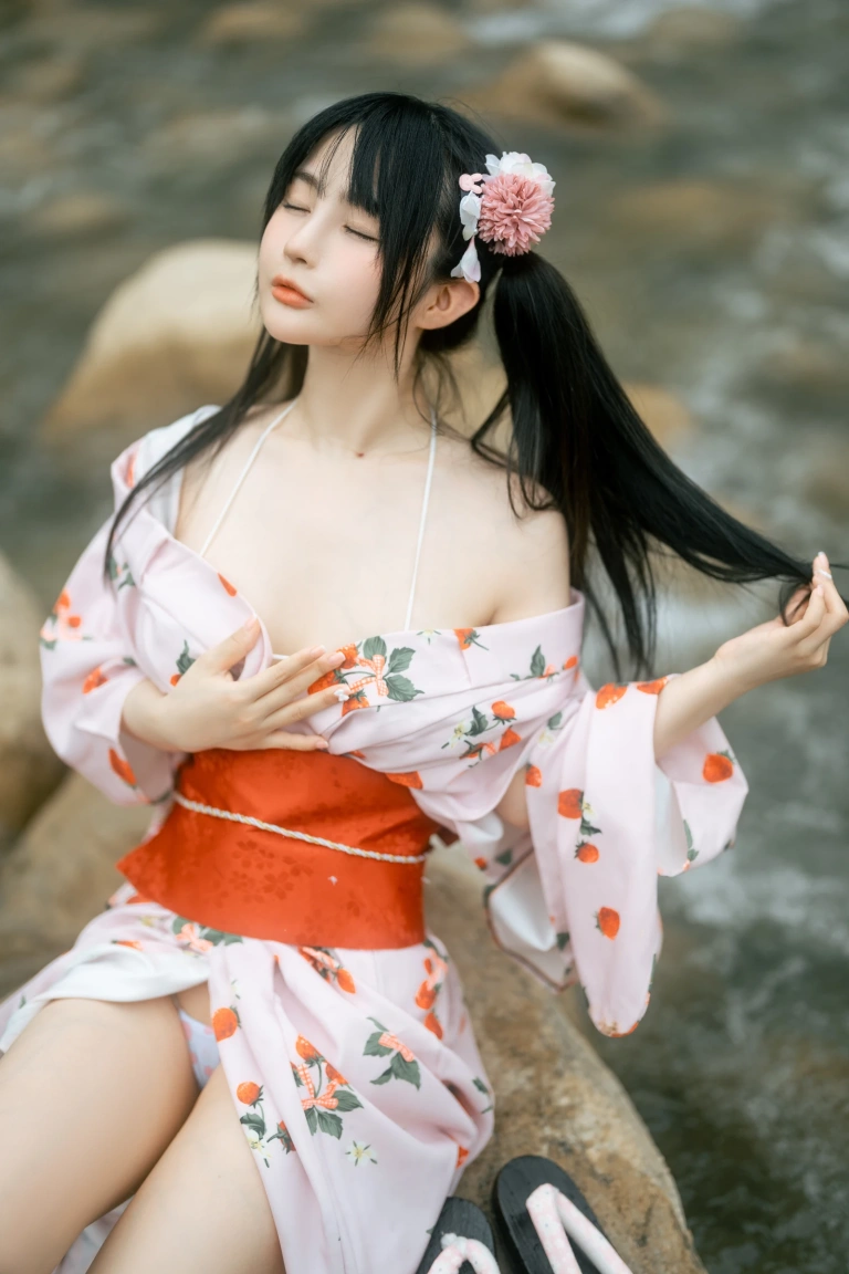 桜井宁宁《浴袍》主题写真：76张全套美图