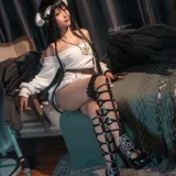 蠢沫沫《雅儿贝德毛衣》主题写真：40张全套美图