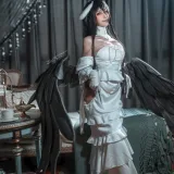 蠢沫沫《雅儿贝德原皮》主题写真：40张全套美图