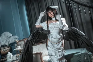 蠢沫沫《雅儿贝德原皮》主题写真：40张全套美图