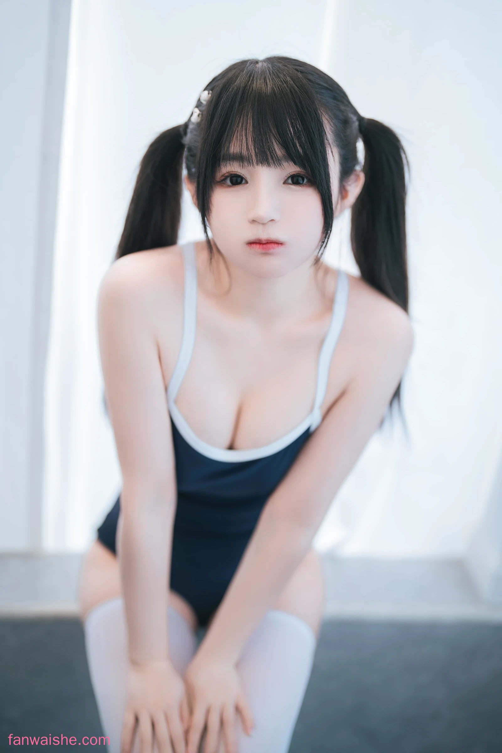 桜井宁宁 桜井宁宁 NO.63 白丝死库水