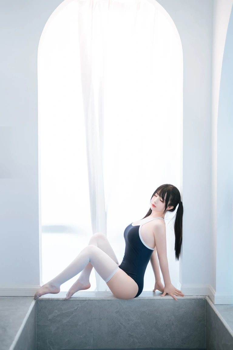 桜井宁宁《白丝死库水》主题写真：84张全套美图