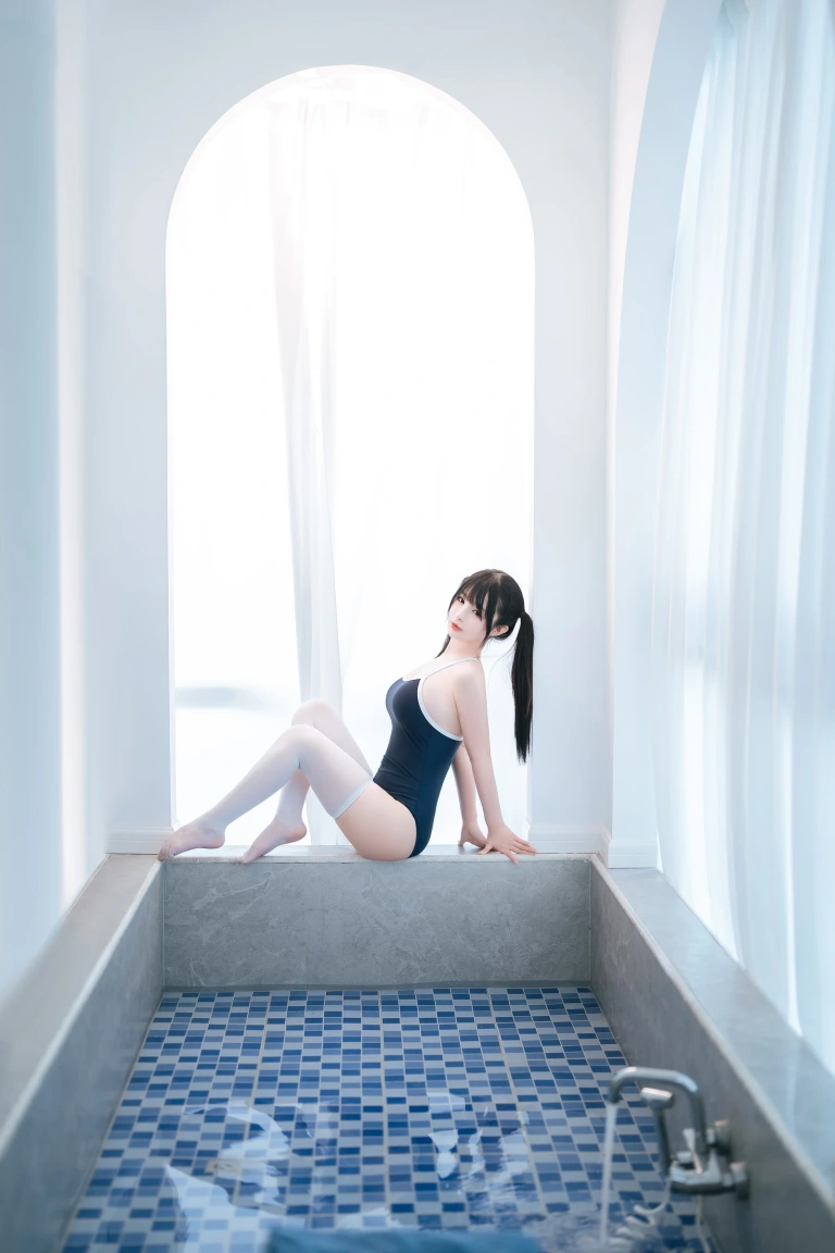 桜井宁宁《白丝死库水》主题写真：84张全套美图