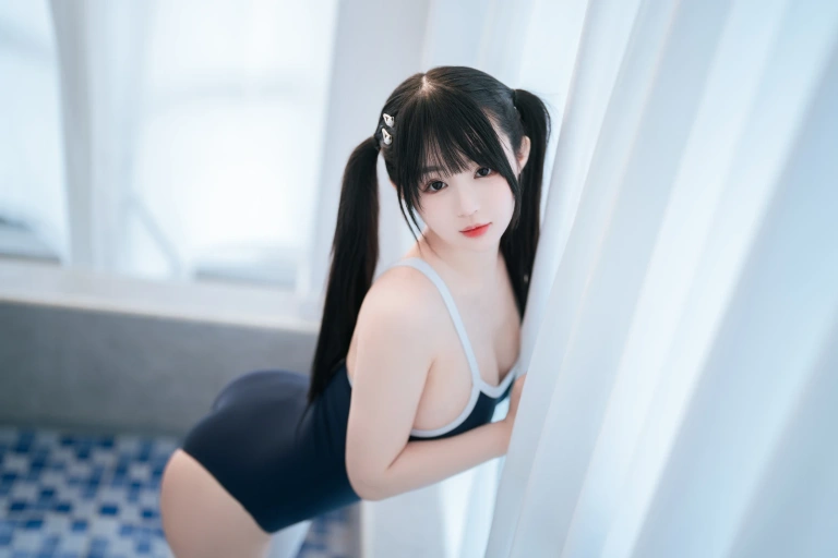 桜井宁宁《白丝死库水》主题写真：84张全套美图