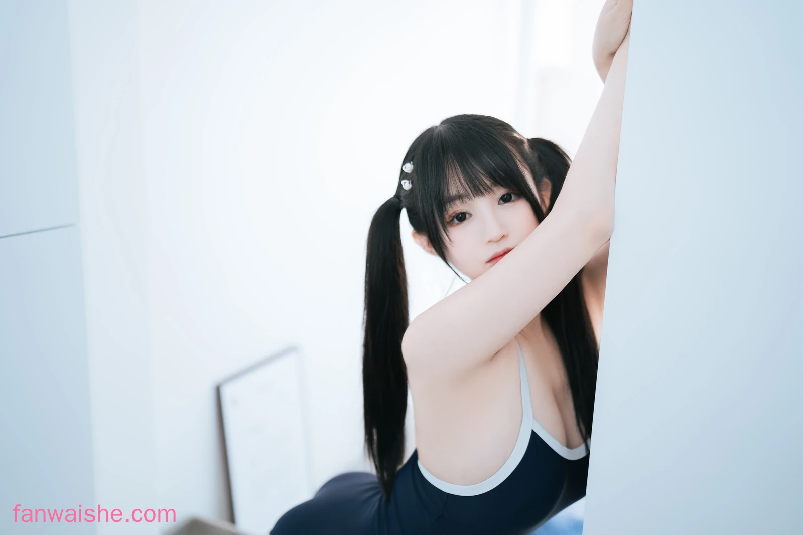 桜井宁宁 桜井宁宁 NO.63 白丝死库水