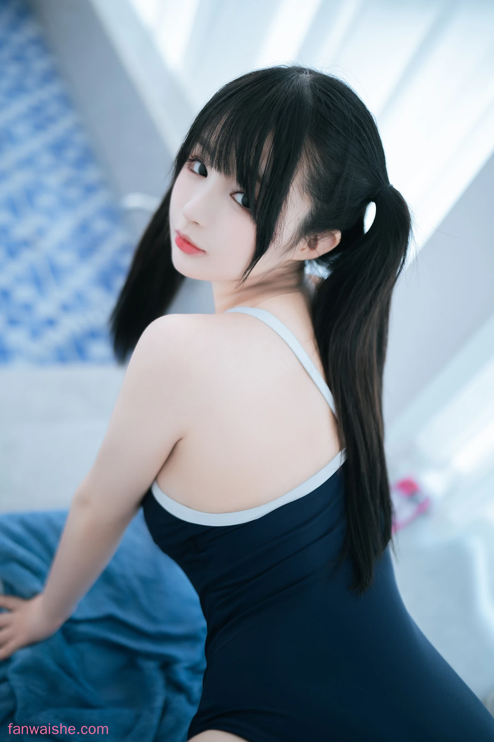 桜井宁宁 桜井宁宁 NO.63 白丝死库水