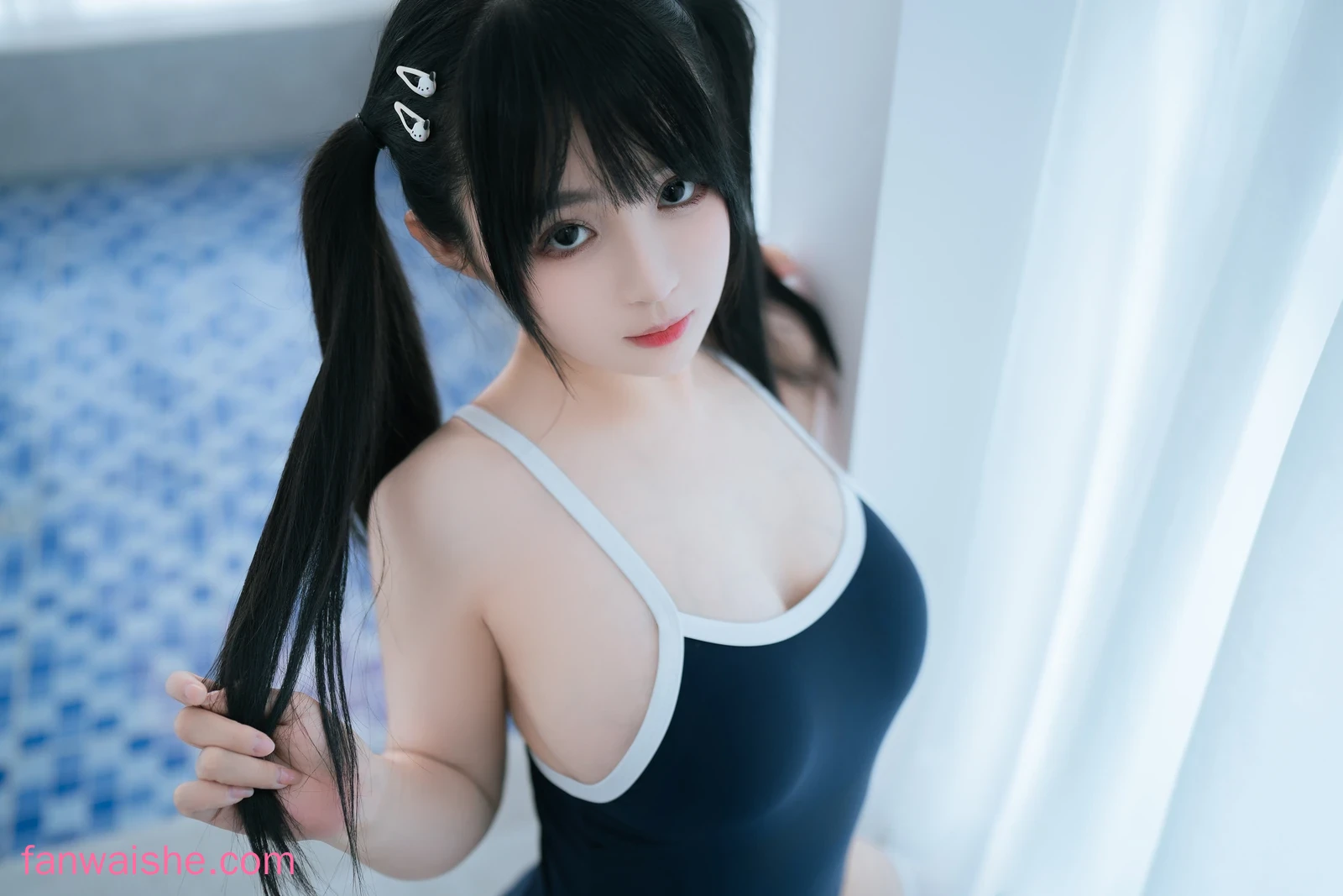 桜井宁宁 桜井宁宁 NO.63 白丝死库水