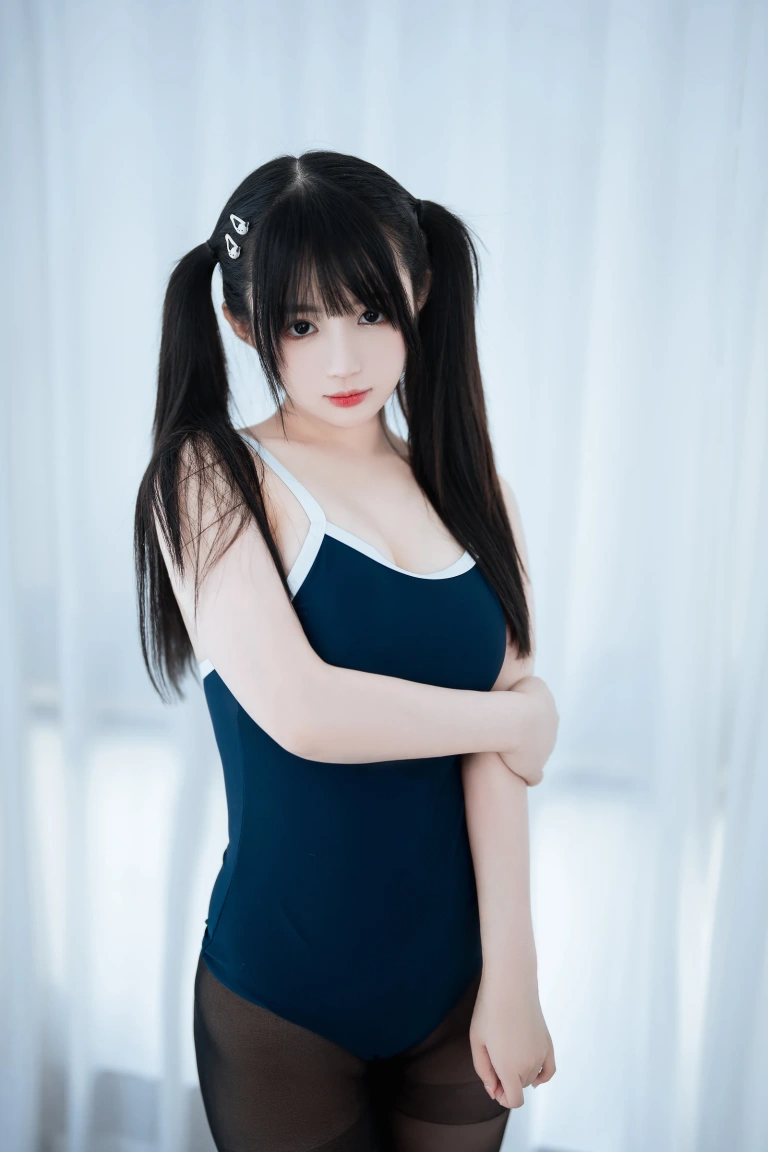 桜井宁宁《黑丝死库水》主题写真：78张全套美图