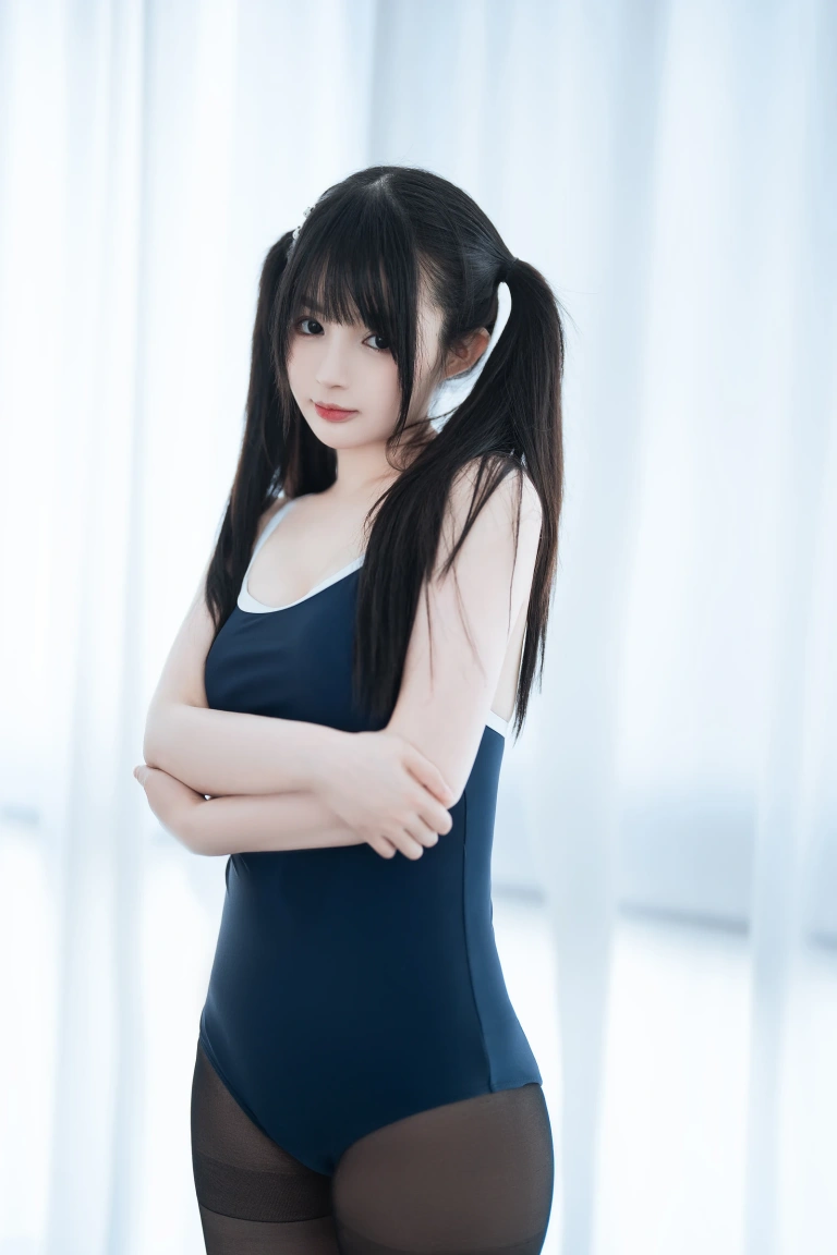 桜井宁宁《黑丝死库水》主题写真：78张全套美图