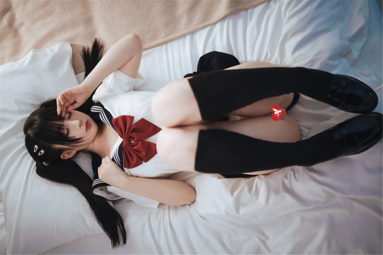 桜井宁宁《双马尾JK》主题写真：65张全套美图