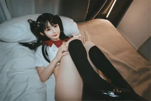 桜井宁宁《双马尾JK》主题写真：65张全套美图