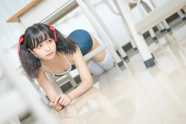 蠢沫沫《8.6死库水》主题写真：47张全套美图