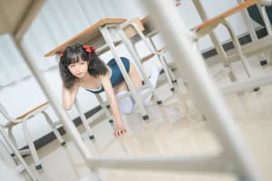 蠢沫沫《8.6死库水》主题写真：47张全套美图