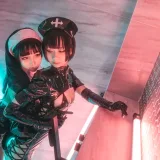 蠢沫沫《修女×护士》主题写真：50张全套美图