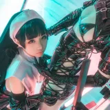 蠢沫沫《修女×护士》主题写真：50张全套美图