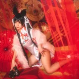 蠢沫沫《爱宕旗袍》主题写真：40张全套美图