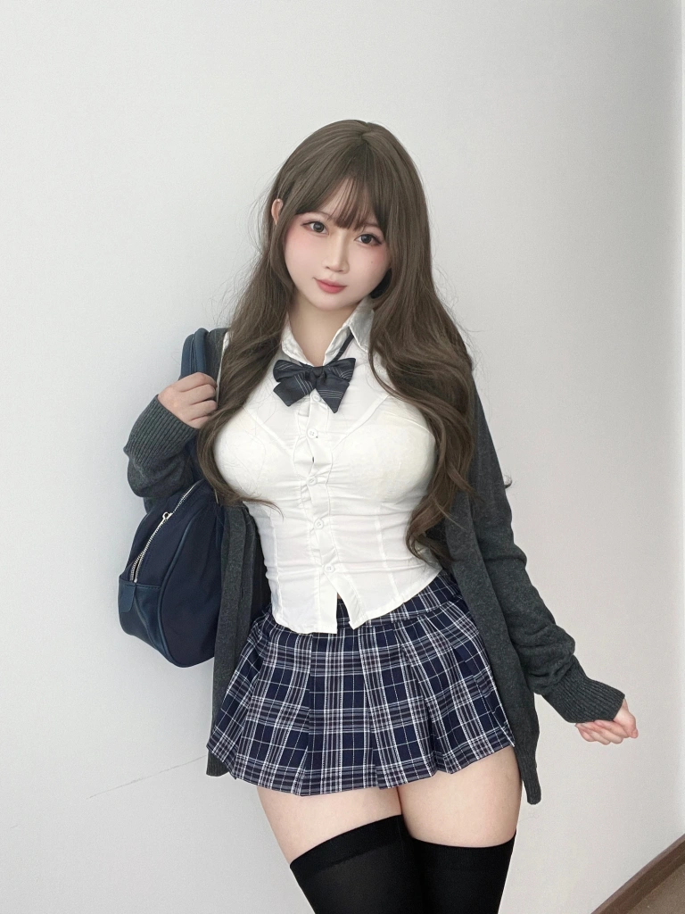 依酱《学姐的日常》主题写真：35张全套美图，含3个视频
