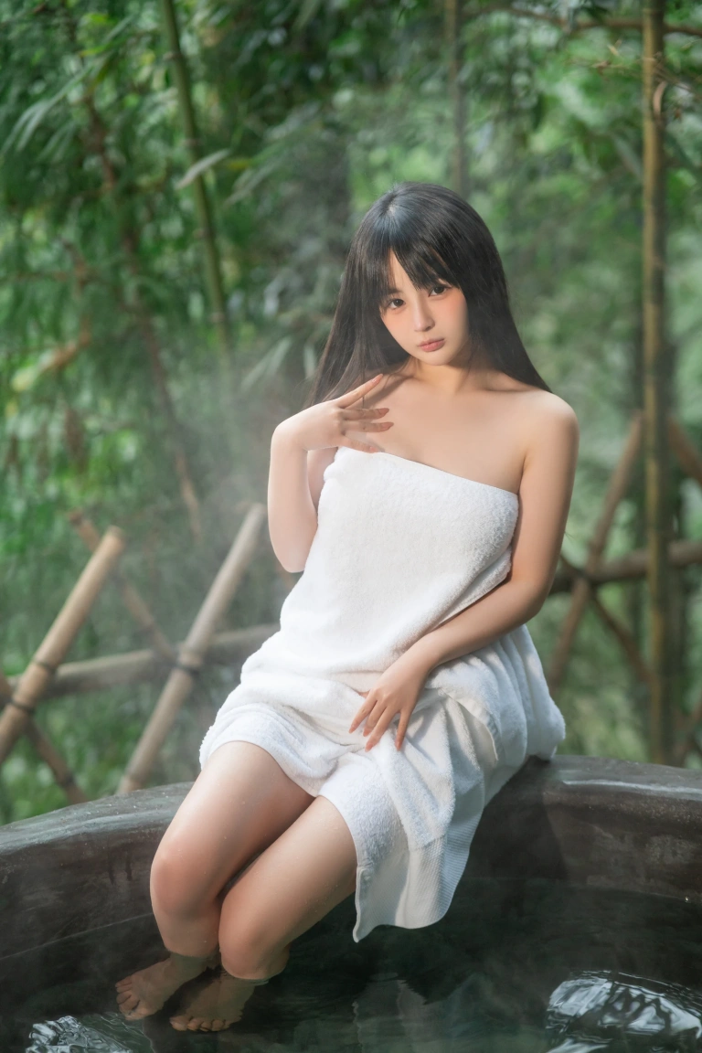 桜井宁宁《温泉》主题写真：60张全套美图