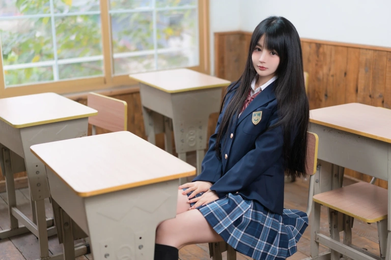 桜井宁宁《放课后jk》主题写真：86张全套美图