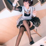 蠢沫沫《透明萝莉女仆》主题写真：41张全套美图