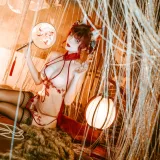 雯仔不讲道理《王者荣耀 妲己》主题写真：12张全套美图