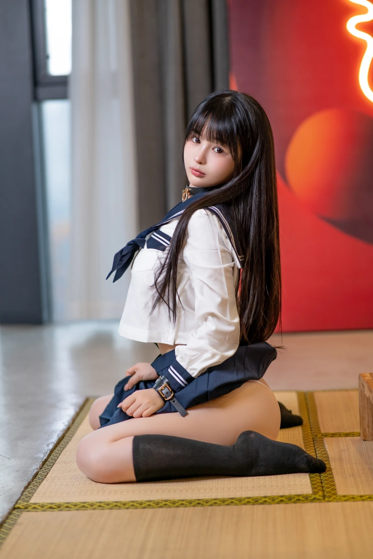 桜井宁宁《JK的秘密（蜡烛）》主题写真：83张全套美图