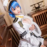 蠢沫沫《恰巴耶夫原皮》主题写真：40张全套美图