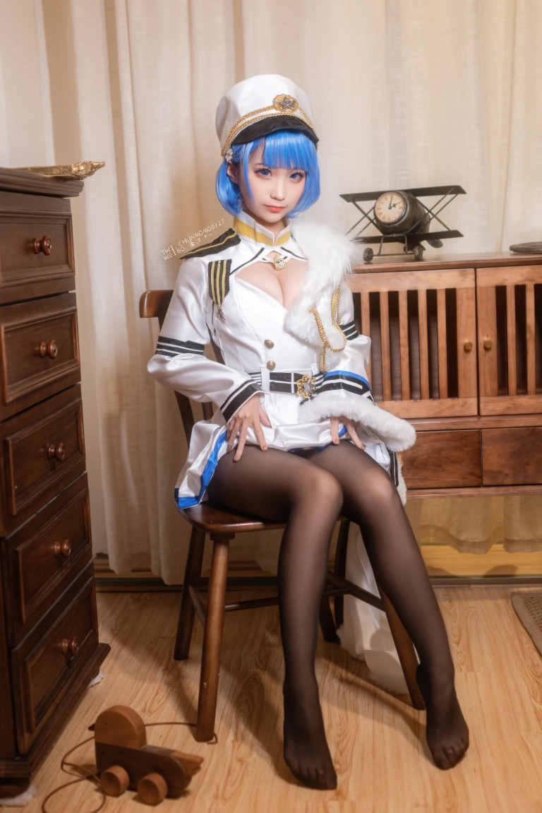 蠢沫沫《恰巴耶夫原皮》主题写真：40张全套美图
