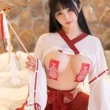 桜井宁宁《巫女》主题写真：48张全套美图