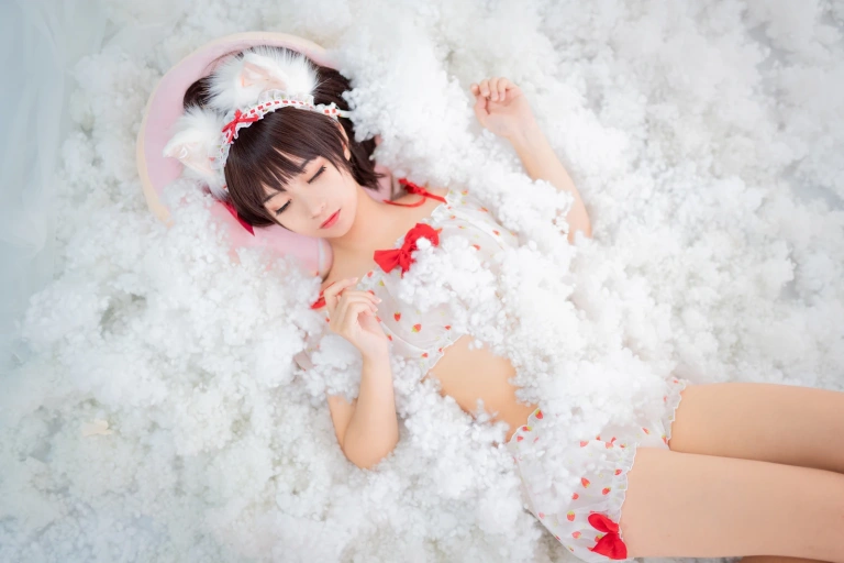 蠢沫沫《私房》主题写真：84张全套美图