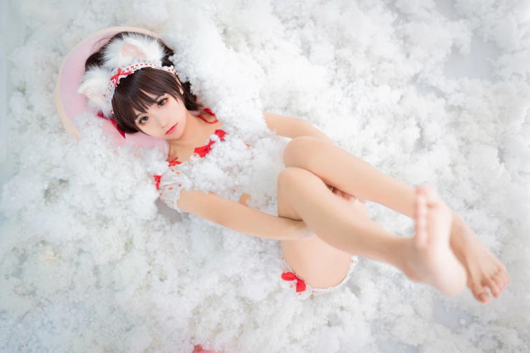 蠢沫沫《私房》主题写真：84张全套美图