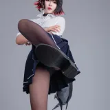 轩萧学姐《NO.84 – 绝区零 鲨鱼妹JK》主题写真：100张全套美图，含1个视频